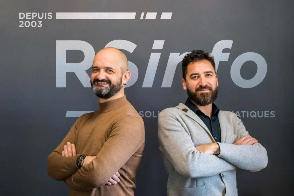 Vincent Vaux et Gregory Ribes - équipe RSinfo Montélimar